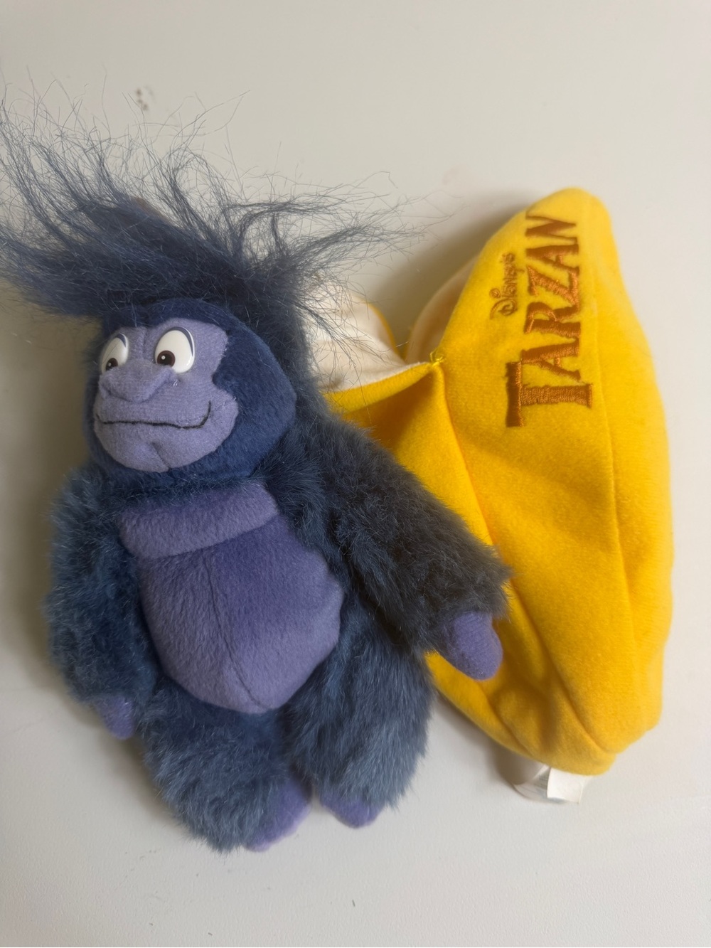 Vtg 1999 Disney Tarzan Going Bananas Terk Plush 8" Gorilla Applause Blockbuster